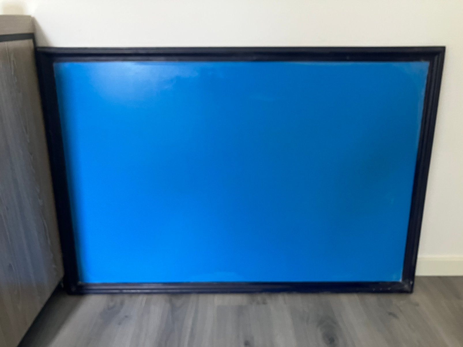 Krijtbord 121 cm breed en 83 cm hoog, Ophalen, Gebruikt, Overige typen