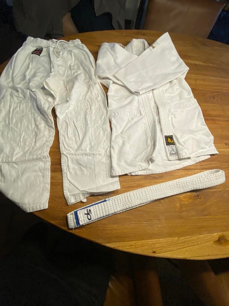 Judo pak, Ophalen, Zo goed als nieuw, Overige maten, Wit