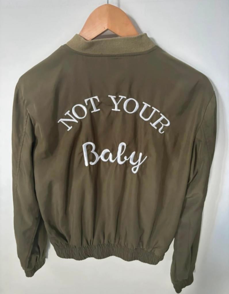 Baseball jacket, Ophalen of Verzenden, Gedragen, Maat 38/40 (M), Groen