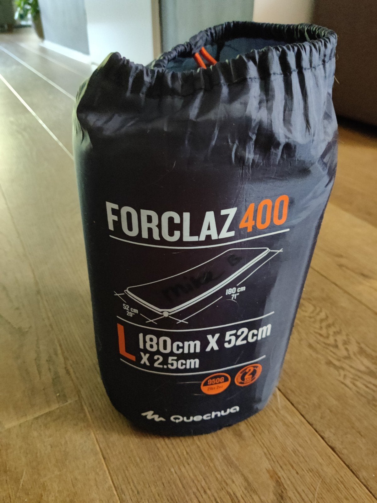 Quechua Forclaz 400 Compact Zelfopblazende Matras, Ophalen of Verzenden, Gebruikt, 1-persoons