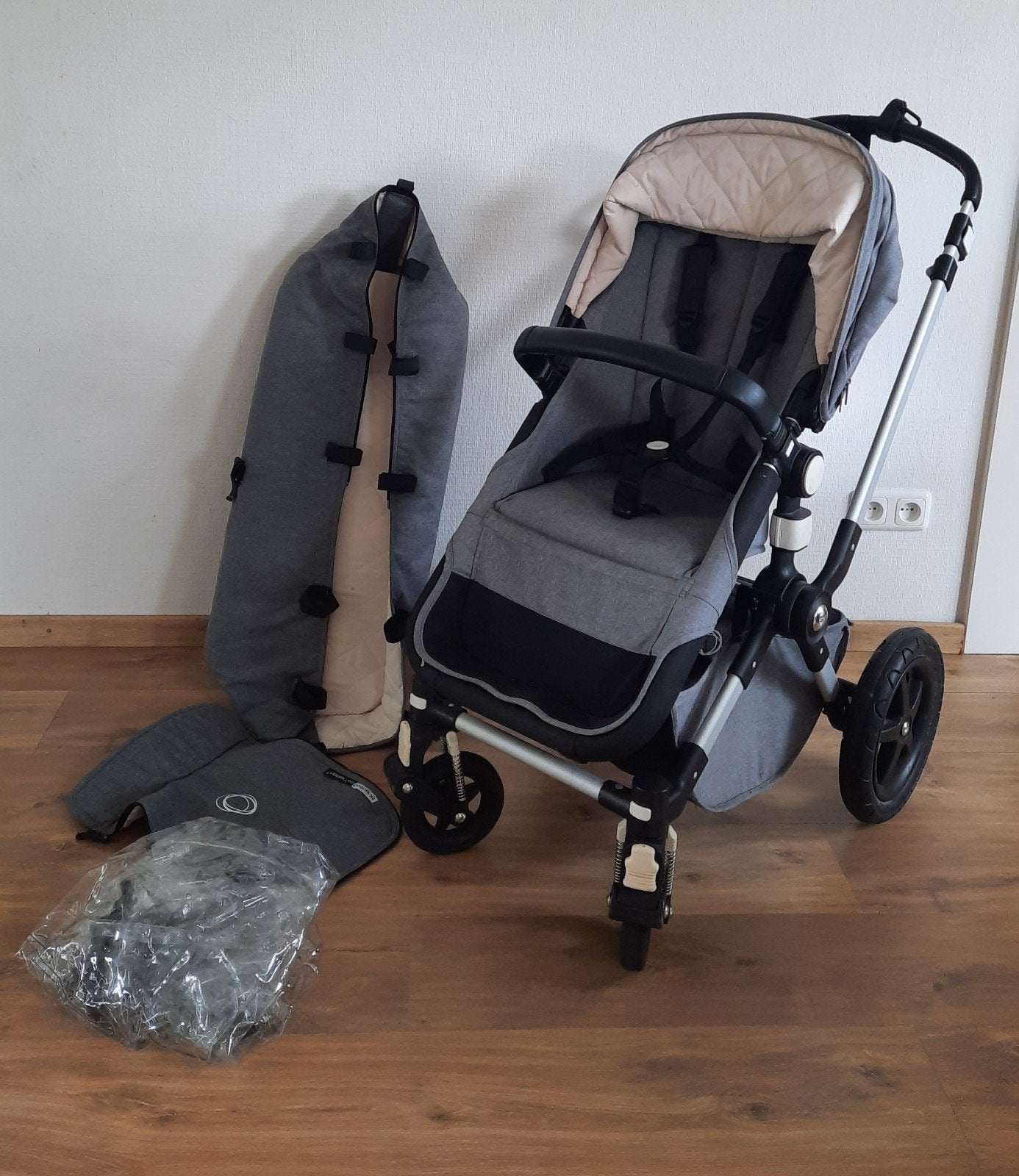 Bugaboo Cameleon 3 Classic Grey Combiwagen, Ophalen, Gebruikt, Bugaboo