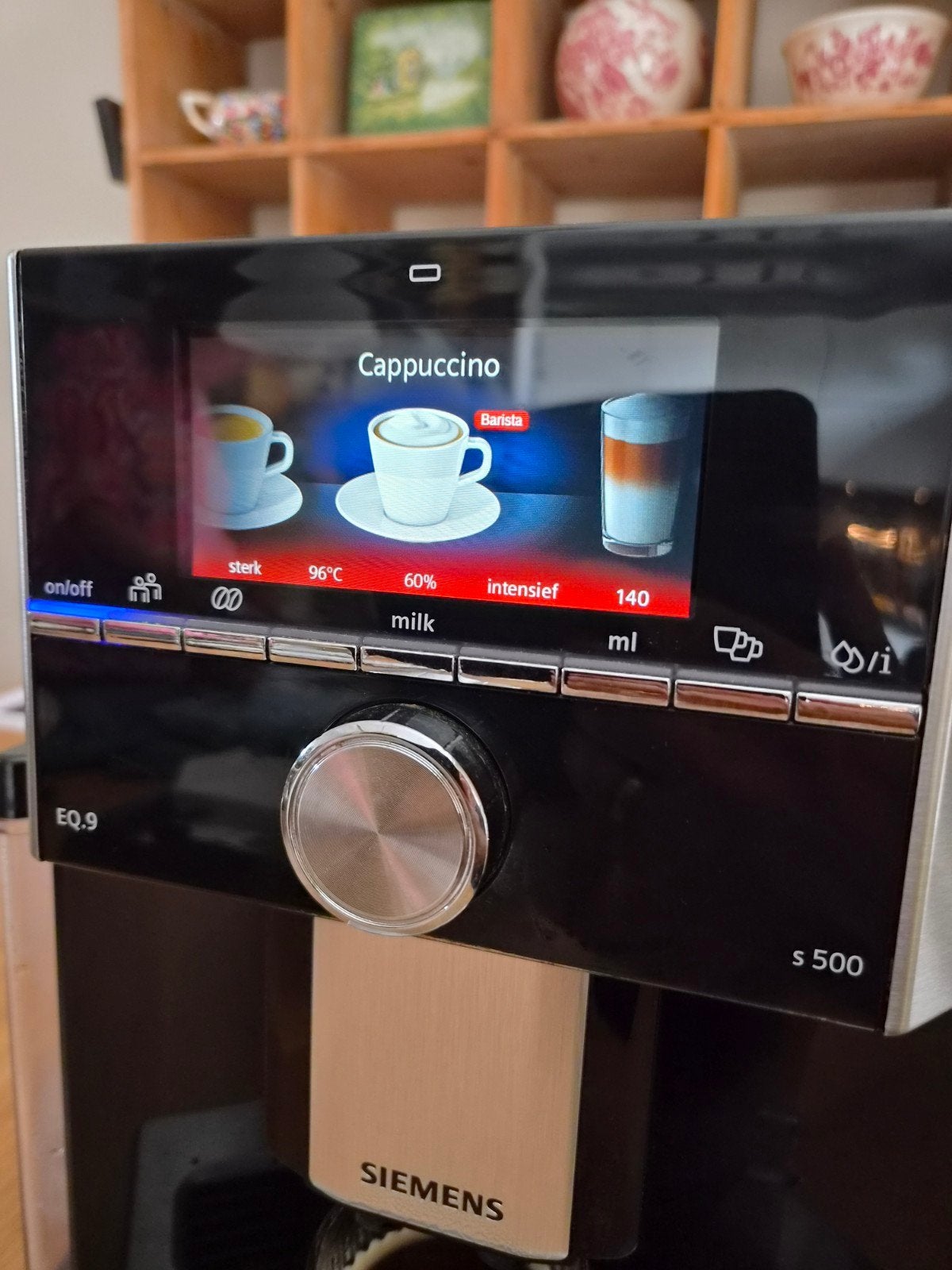 Siemens EQ.9 S500 volautomatische espressomachine, Ophalen, Gebruikt, Espresso apparaat, 10 kopjes of meer
