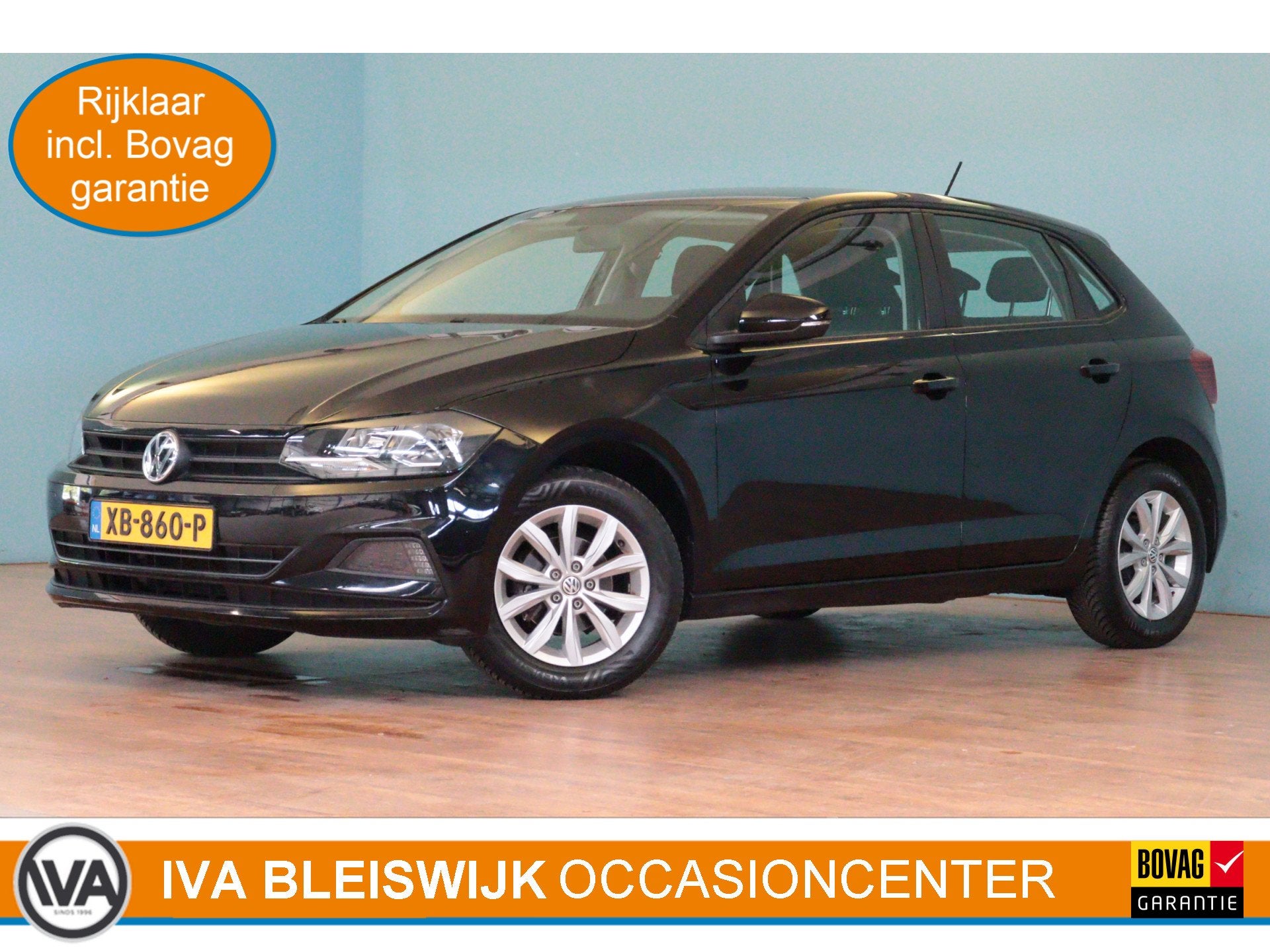 Volkswagen Polo 1.0 MPI Comfortline Business | BLUETOOTH | A, 1005 kg, 40 €/maand, Euro 6, Zwart