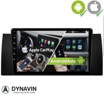 Android 15 Radio Navigatie bmw x5 e53 2002 apple carplay