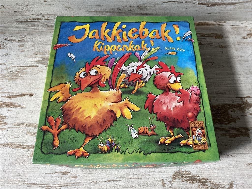 jakkiebak! kippenkak! 999 games [s227], Verzenden, Zo goed als nieuw