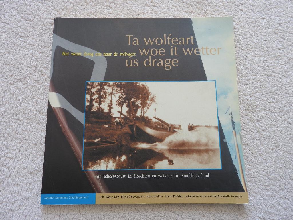 Ta wolfeart woe it wetter ús drage - Scheepsbouw in Drachten, Boeken, Geschiedenis | Stad en Regio, Ophalen of Verzenden, Zo goed als nieuw