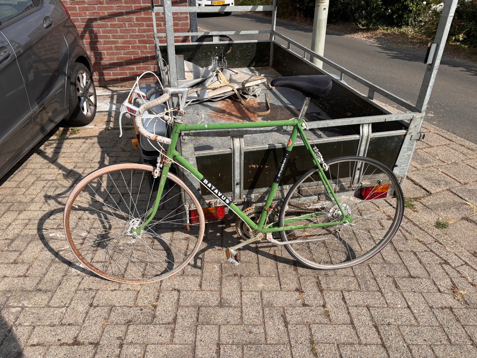 Vintage Batavus racefiets - Opknapper, Ophalen, Gebruikt, Staal, Heren