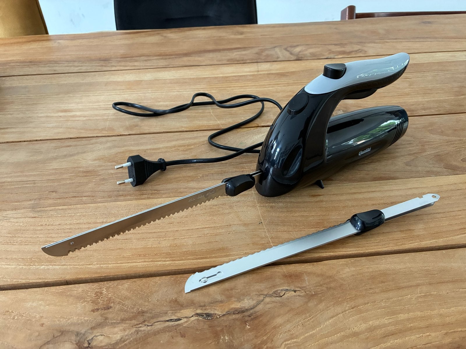 Qualitá Elektrisch mes Z3035 - Nieuw in doos, Nieuw, Ophalen of Verzenden, Zwart, Metaal