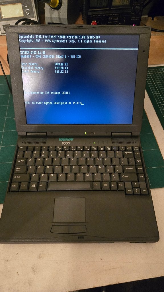 Retro Topline 8000 Intel mmx, Computers en Software, Ophalen of Verzenden, Topline