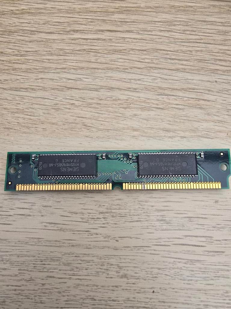 4 MB SIMM RAM Module - Siemens HYB5118165BJ-60, Computers en Software, RAM geheugen, Overige soorten, Ophalen of Verzenden, Desktop