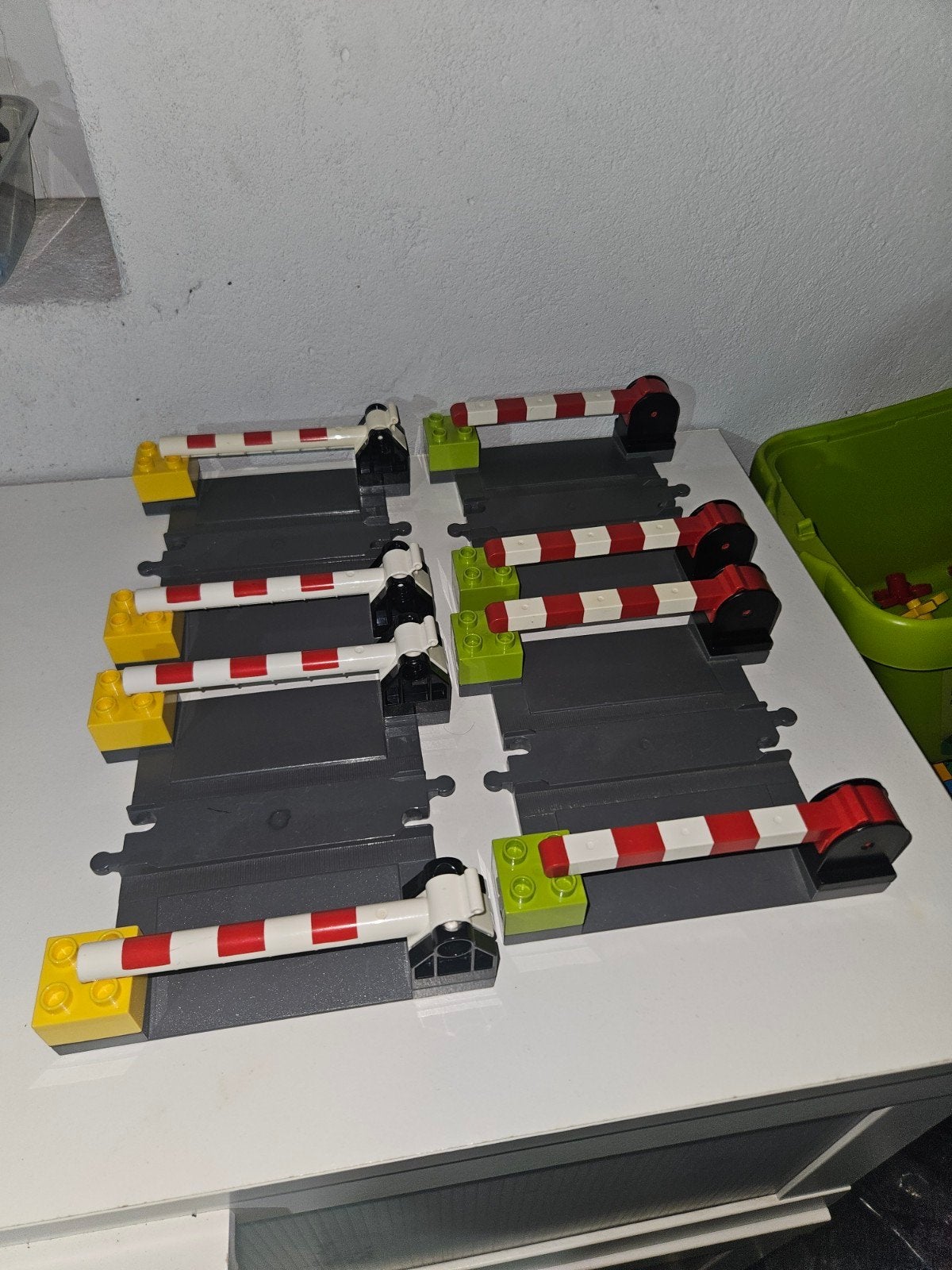 Duplo 4x overweg met 8 slagbomen, Ophalen of Verzenden, Zo goed als nieuw, Duplo