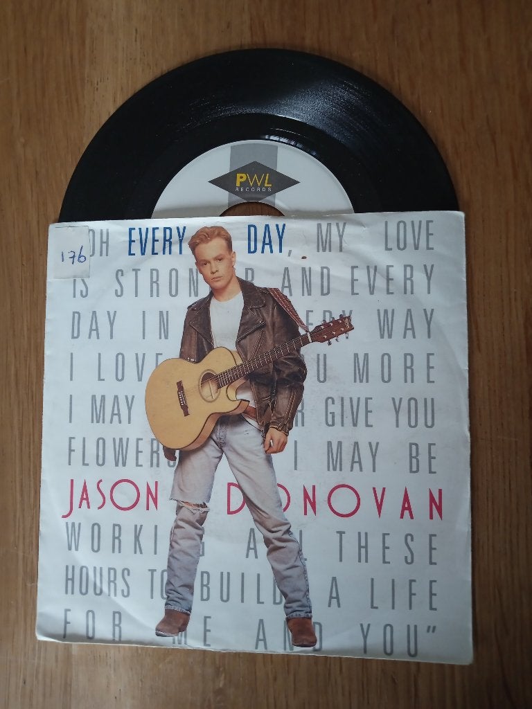 Jason Donovan - Every Day (single), Gebruikt, 7 inch, 1980 - 1989, Ophalen of Verzenden