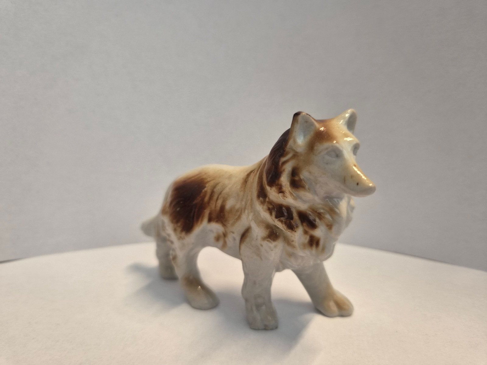 Vintage Collie beeld, Ophalen of Verzenden, Gebruikt, Dier