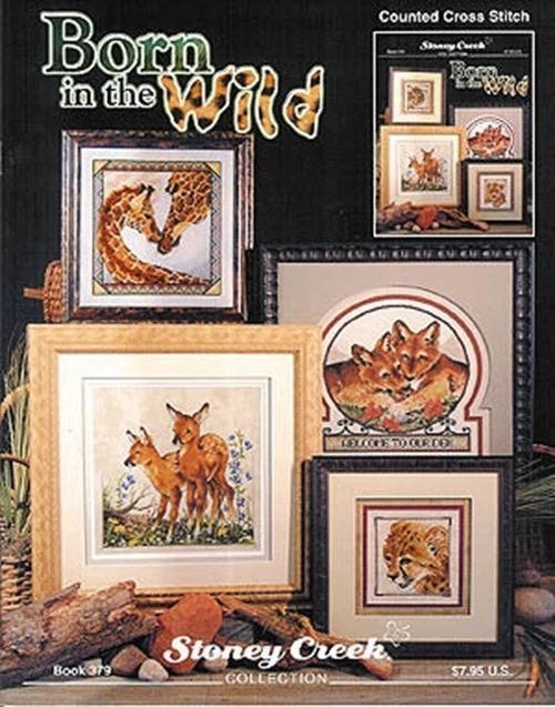 stoney creek born in the wild creek cross stitch pattern, Ophalen of Verzenden, Zo goed als nieuw, Handborduren, Patroon
