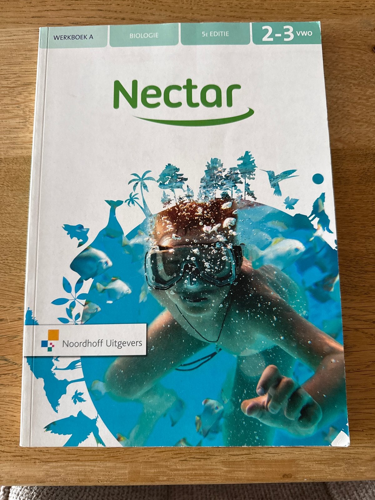 Nectar Biologie Werkboek A 2-3 VWO 5e editie, Ophalen of Verzenden, Zo goed als nieuw, VWO, Biologie