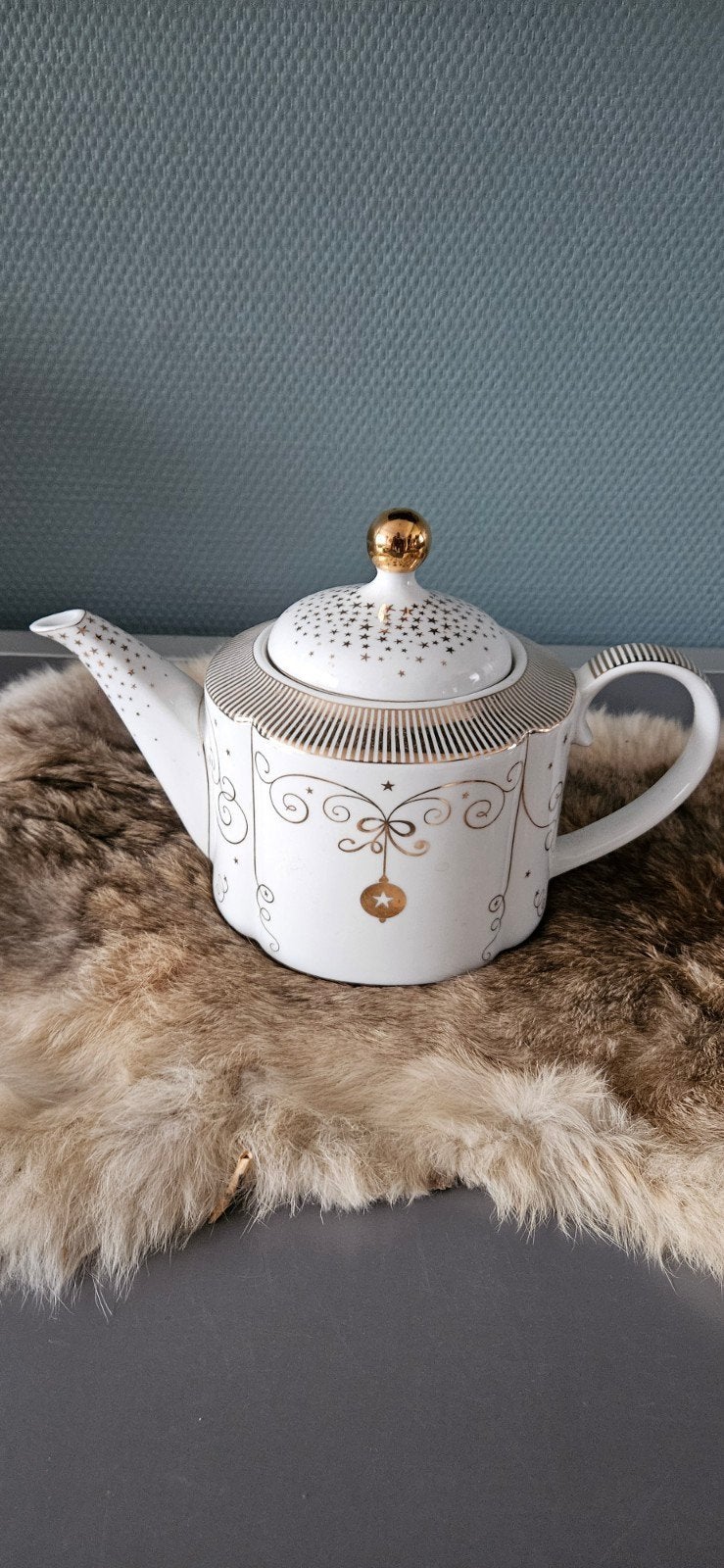 Pip Studio Royal Christmas Theepot, Overige typen, Nieuw, Ophalen of Verzenden, Overige stijlen