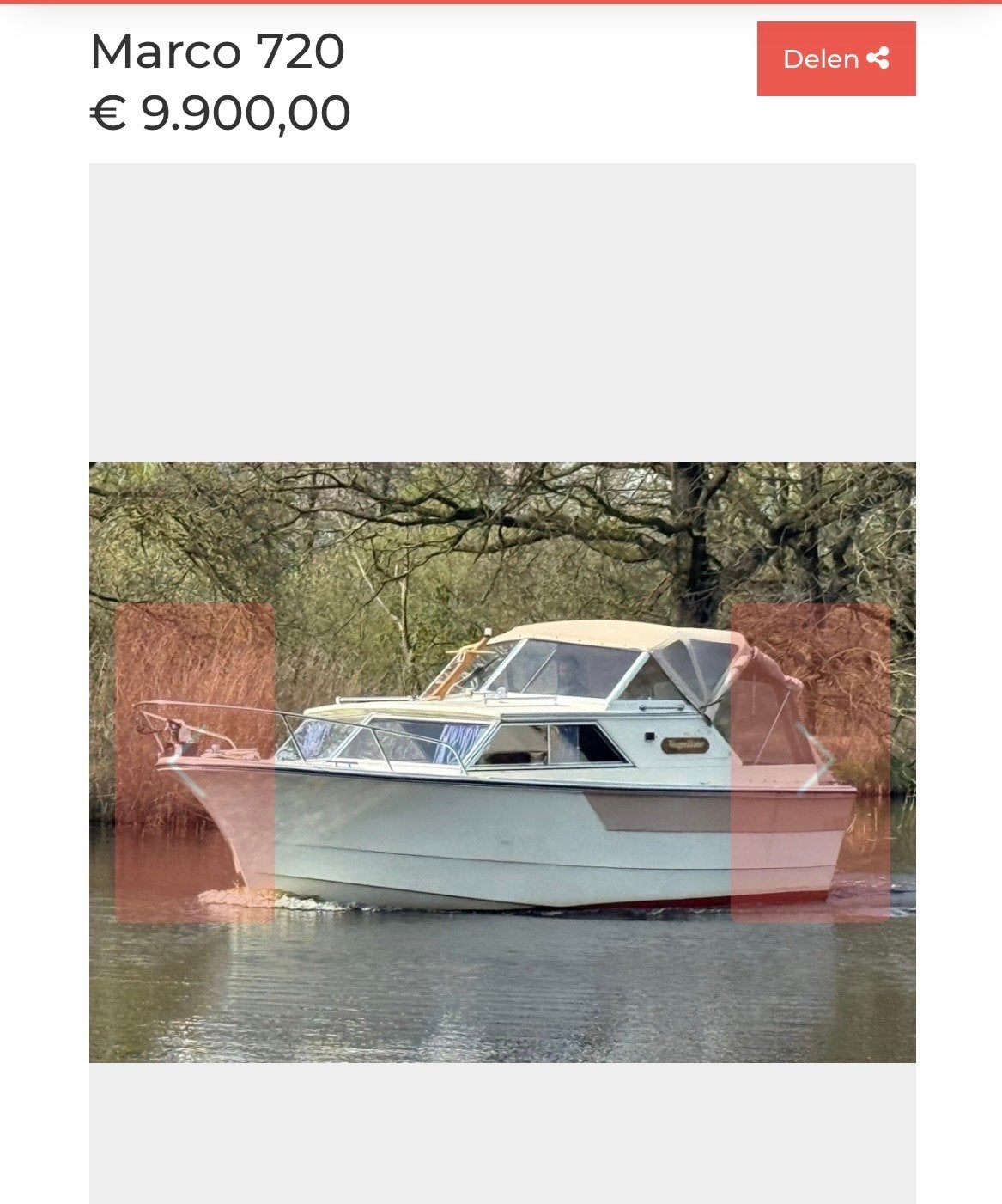 Marco 720 Motorboot - Polyester, Diesel, 27pk, 1982, Overige merken, Gebruikt, Binnenboordmotor, Kruiser