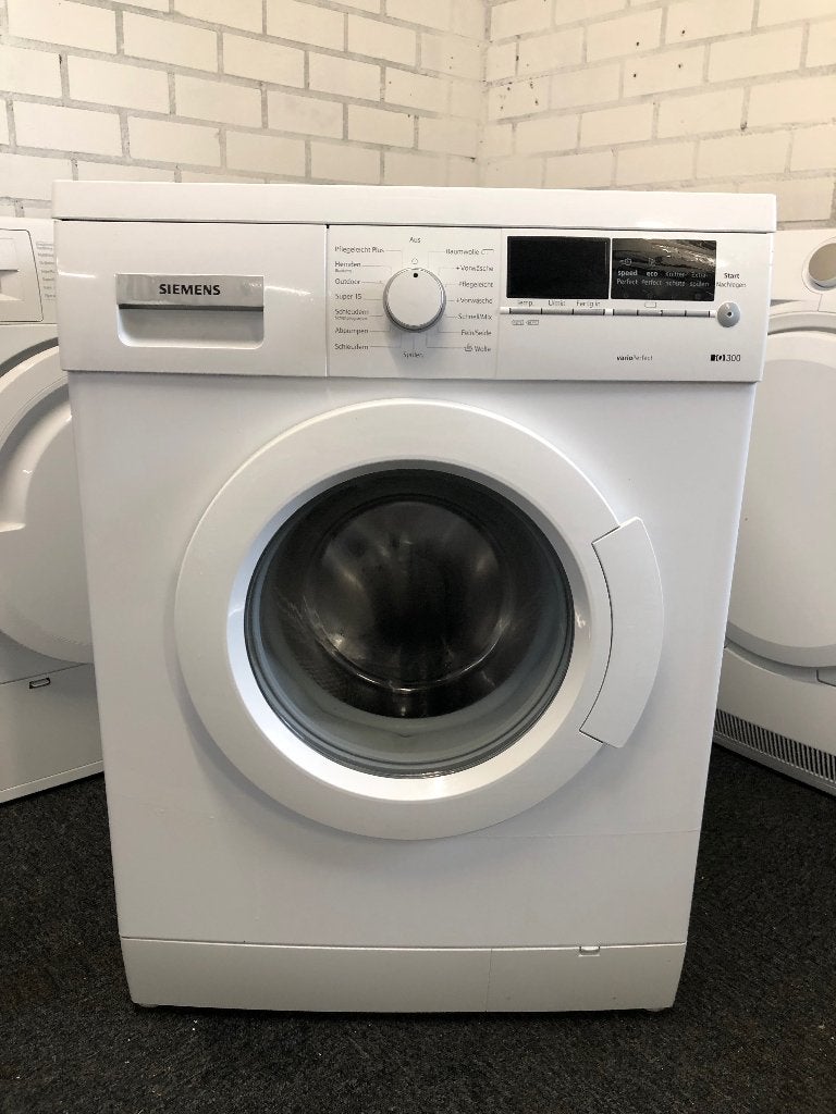 €179 A+++ Wasmachine 7kg Siemens iQ300 MET GARANTIE 7dgn pw, Ophalen, Gebruikt, Energieklasse A of zuiniger, 85 tot 90 cm
