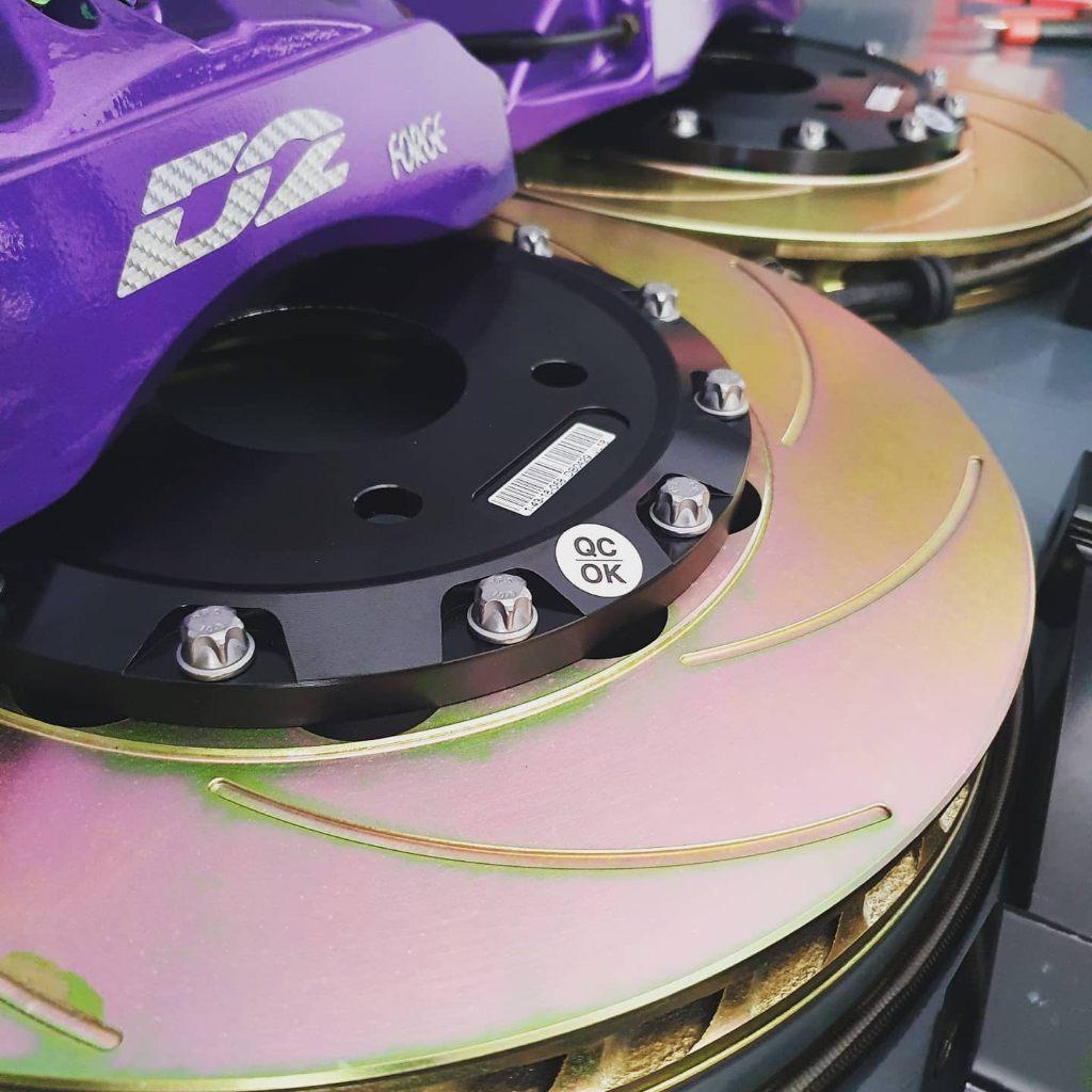 D2 Racing Big Brake Kit 330mm 6-pod - Honda S2000 AP1 AP2, Ophalen of Verzenden