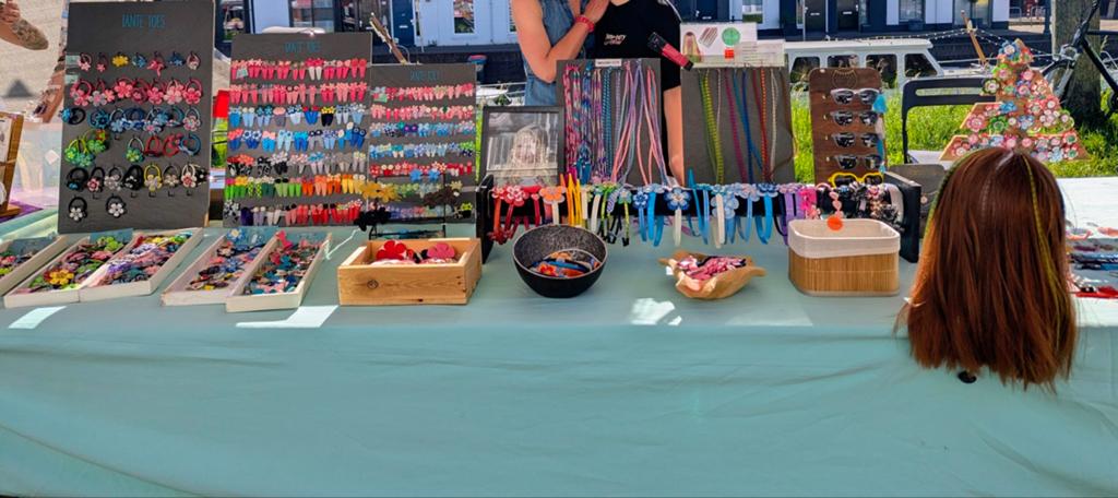 Complete markt voorraad haaraccessoires & bedrukte accessoir, Ophalen, Nieuw