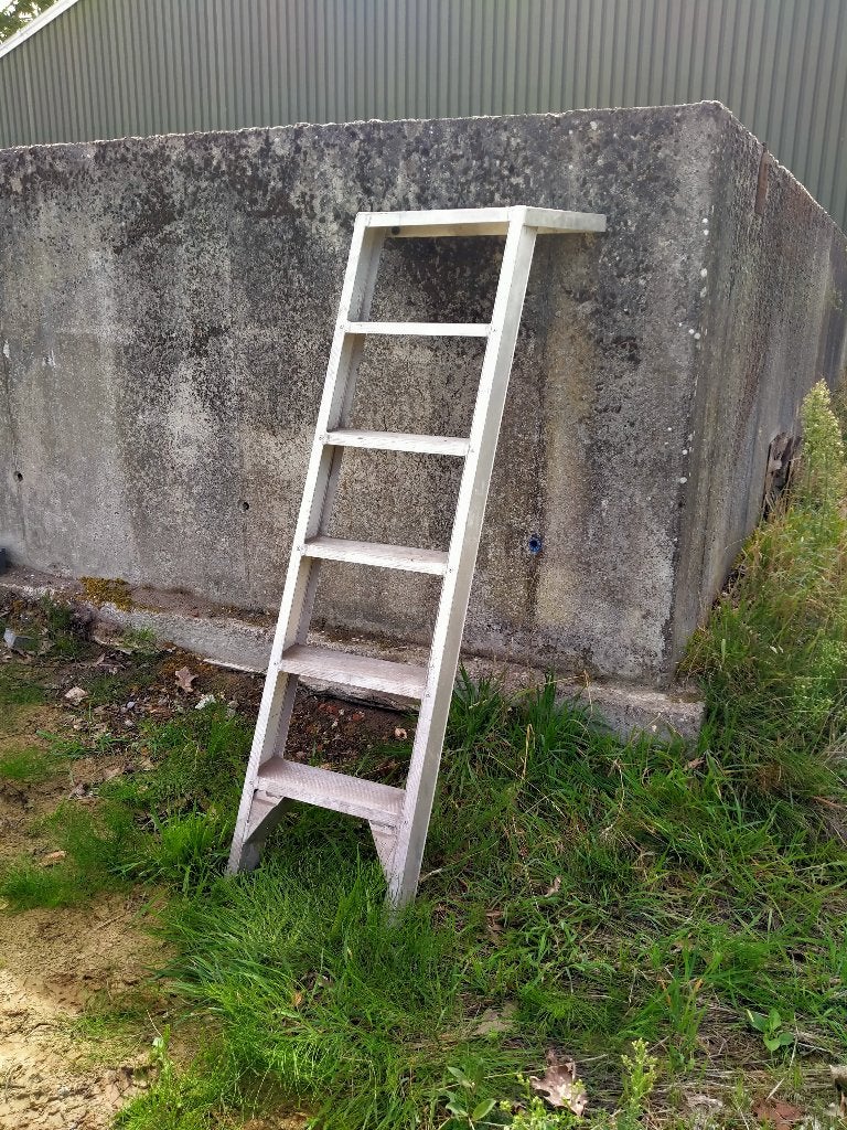 Aluminium trap, Doe-het-zelf en Verbouw, Ophalen, Gebruikt, Ladder, Minder dan 2 meter