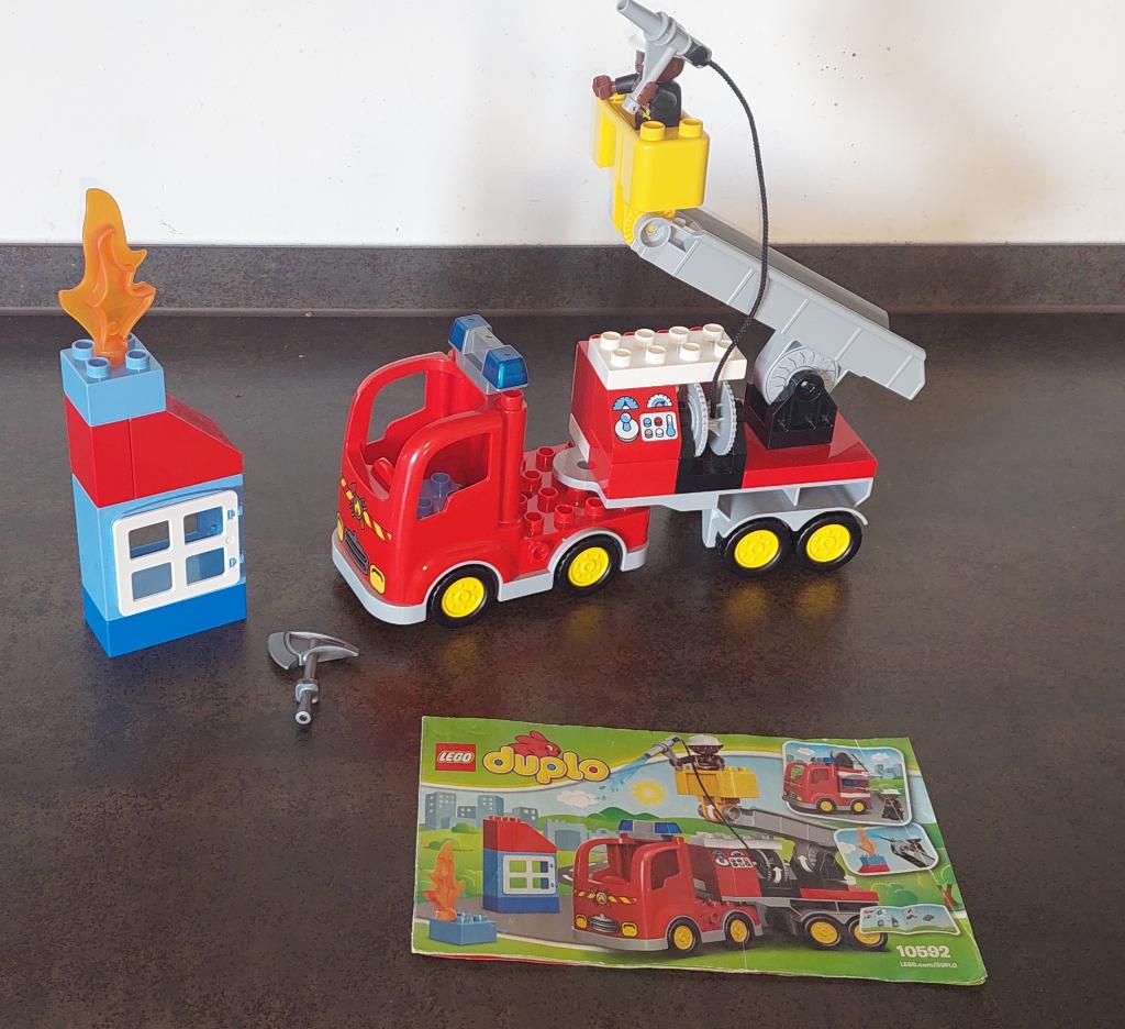 duplo ladderwagen 10592, Ophalen of Verzenden, Gebruikt, Duplo
