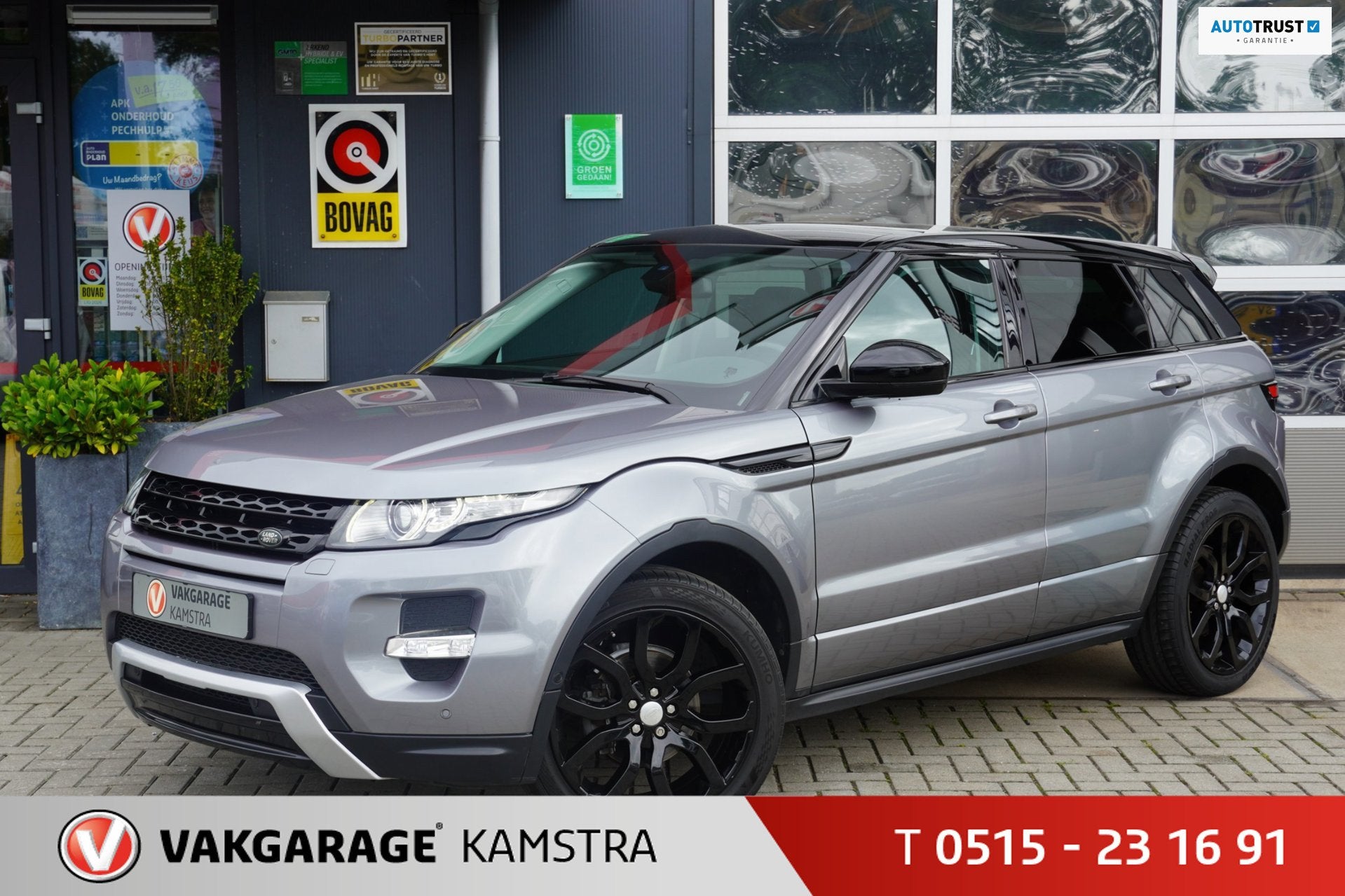 Land Rover Range Rover Evoque 2.0Si 4WD 241PK Pano/Navi/20'', Auto's, Automaat, Euro 5, Bedrijf, Vierwielaandrijving