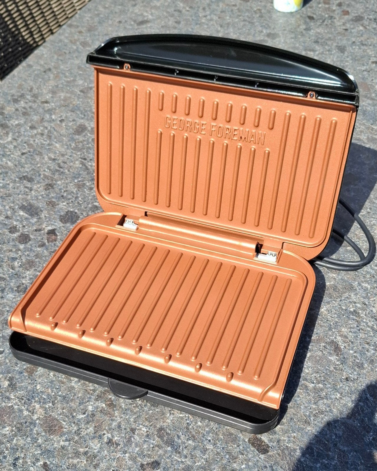 George Foreman Grill 25811-56 - Tafelgrill, Witgoed en Apparatuur, Grillplaten, Ophalen, Nieuw, Tafelgrill