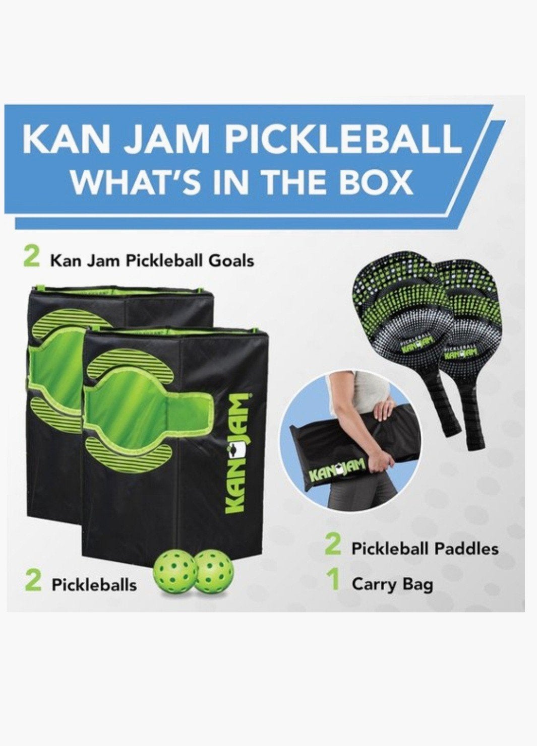 Kan Jam Pickleball Set, Ophalen of Verzenden, Nieuw