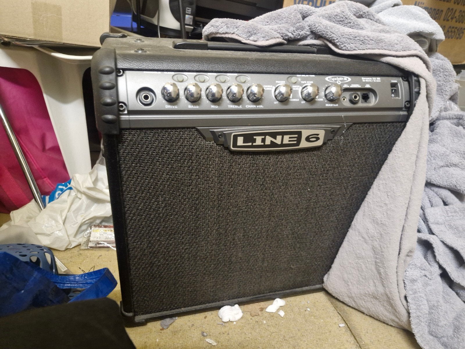 Line 6 Spider III 30 Gitaarversterker - 30 Watt, Ophalen, Gebruikt, Gitaar, Minder dan 50 watt