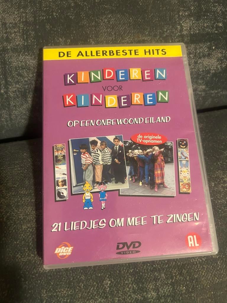 KINDEREN voor KINDEREN op een onbewoond eiland DVD, Alle leeftijden, Ophalen of Verzenden, Gebruikt