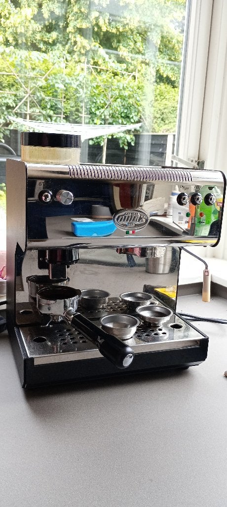 Koffiemachine Quick Mill 2835, Witgoed en Apparatuur, Ophalen, Gebruikt, 10 kopjes of meer, Koffiemachine