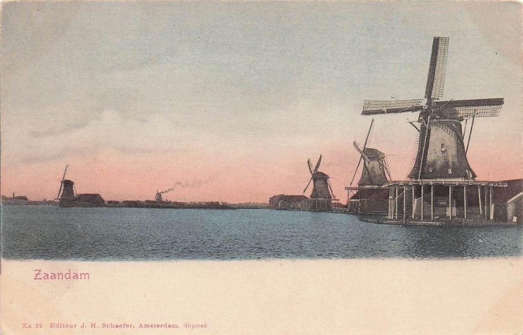 703-012-021 Zaandam, Verzenden, Voor 1920, Noord-Holland
