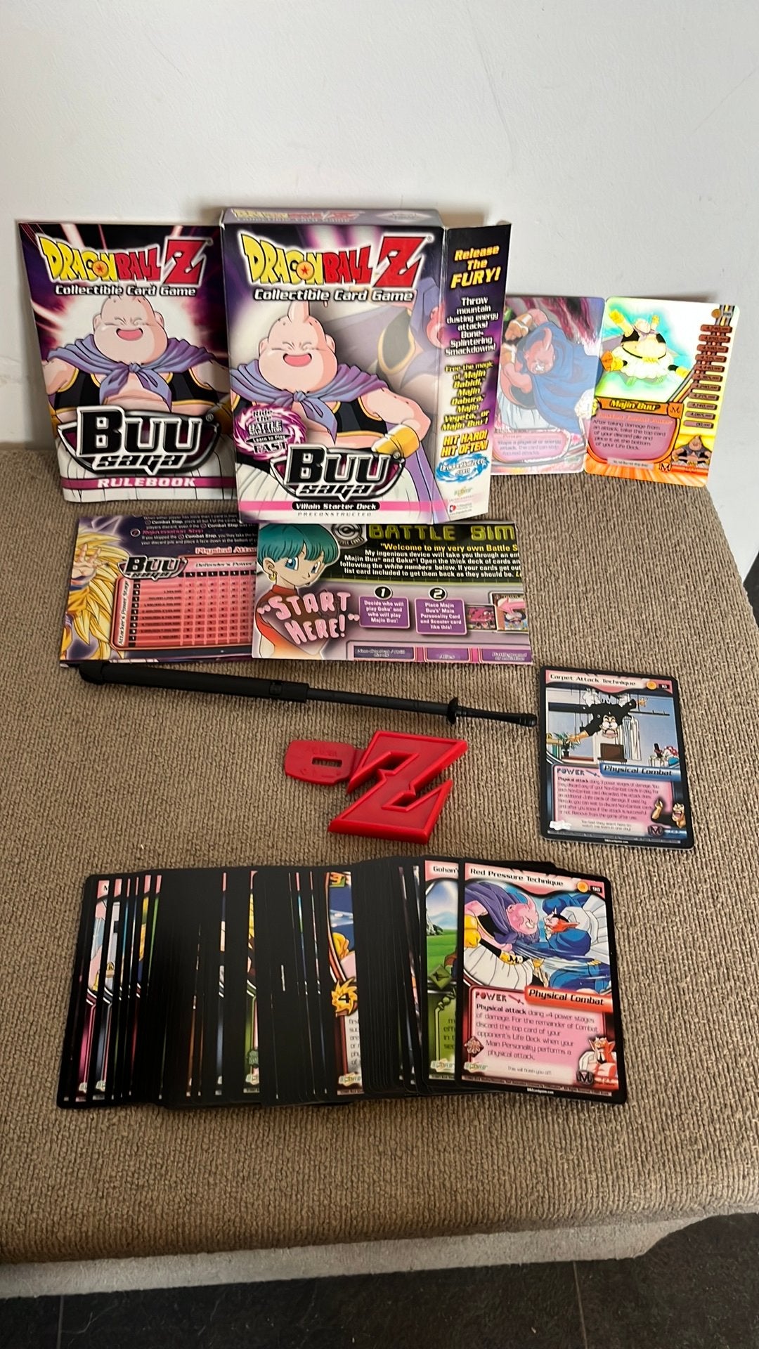 Dragonball z buu saga starter deck, Ophalen of Verzenden, Nieuw, Starterdeck, Foil