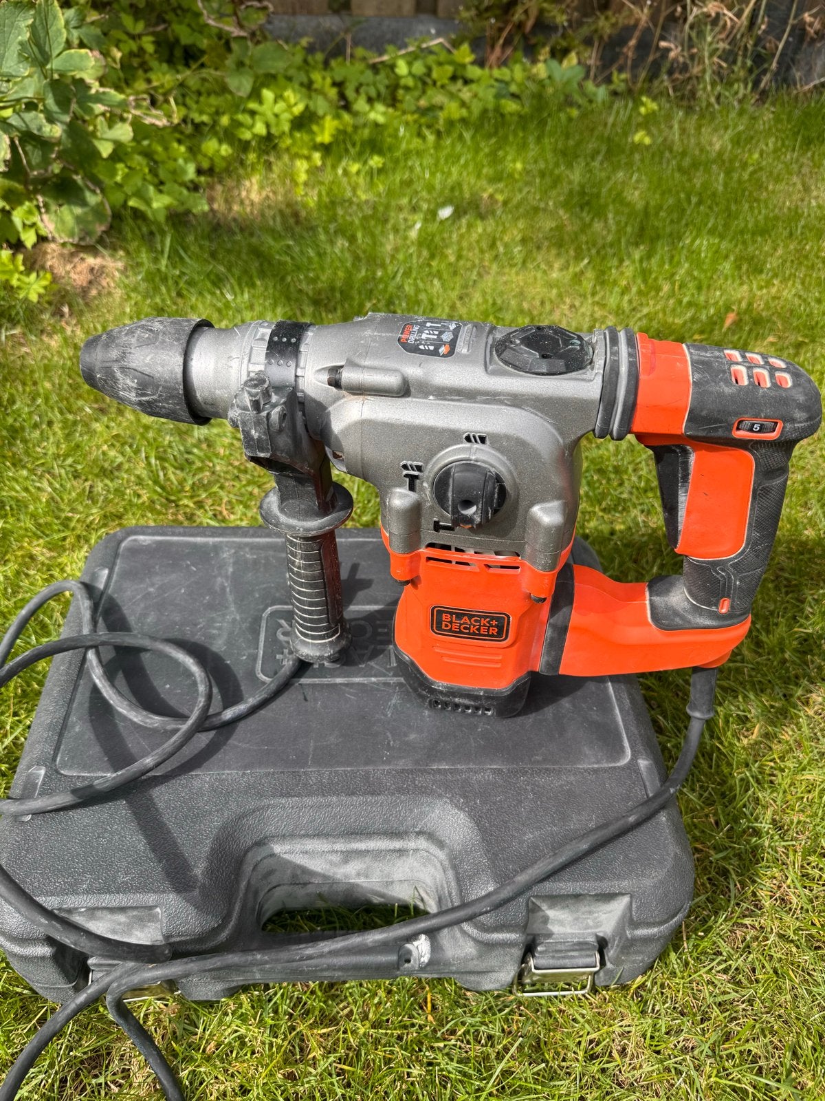 Black+Decker Boorhamer met koffer en accessoires, Doe-het-zelf en Verbouw, Gereedschap | Boormachines, Boor- en/of Breekhamer