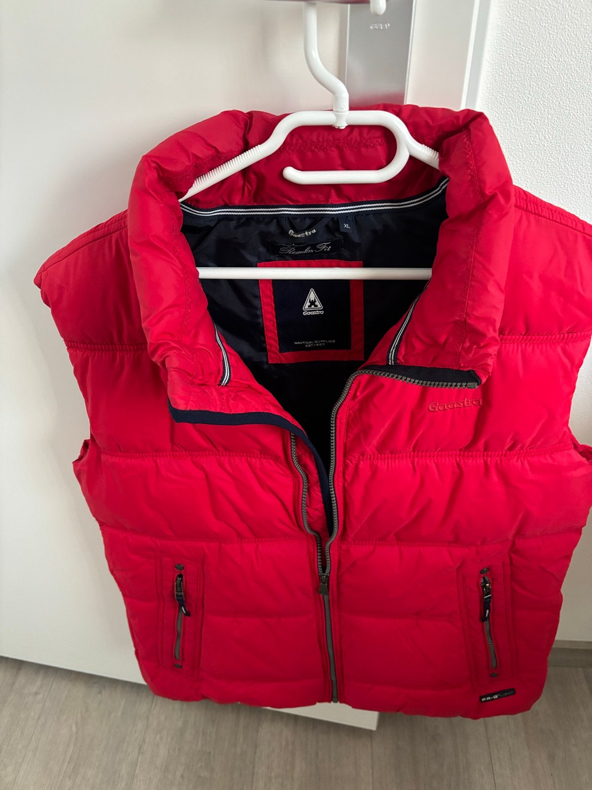 GASTRA Bodywarmer Rood Maat XL, Kleding | Heren, Bodywarmers, Ophalen of Verzenden, Zo goed als nieuw, Rood