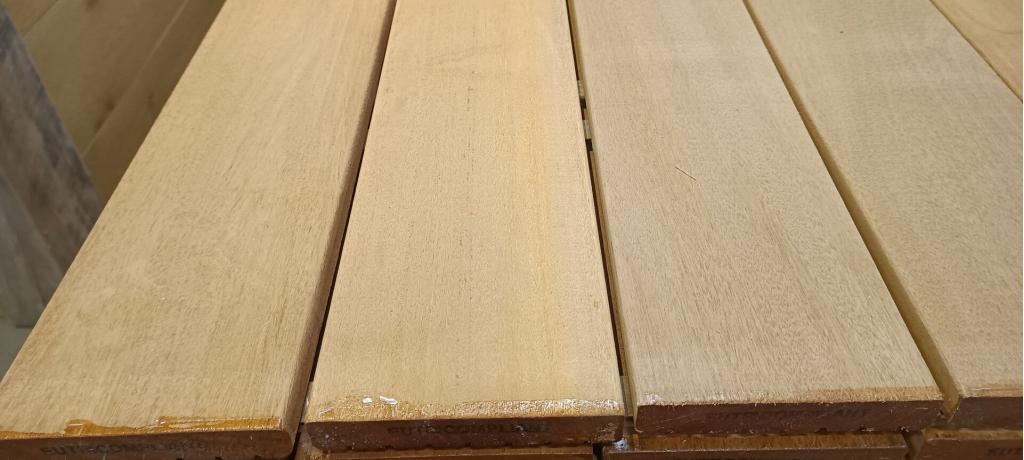 Hardhouten vlonderplanken 25x145 – Topkwaliteit voor terras, Ophalen of Verzenden, Nieuw, Planken, Hardhout