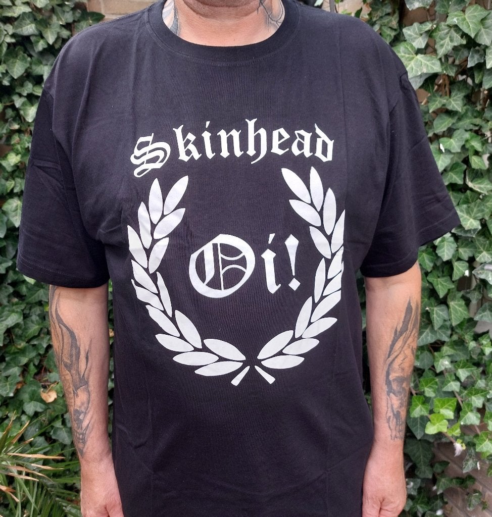 T-Shirt Oi Skinhead/Punk Ska, Ophalen of Verzenden, Nieuw, Overige maten, Zwart