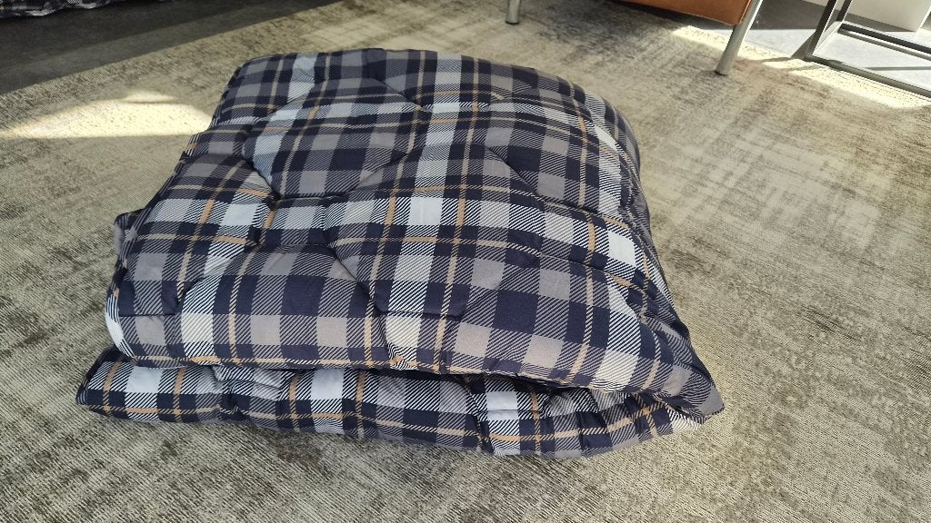 Wasbaar Happybed Dekbed - voor het hele jaar, Blauw, Nieuw, Ophalen of Verzenden, Deken of Dekbed