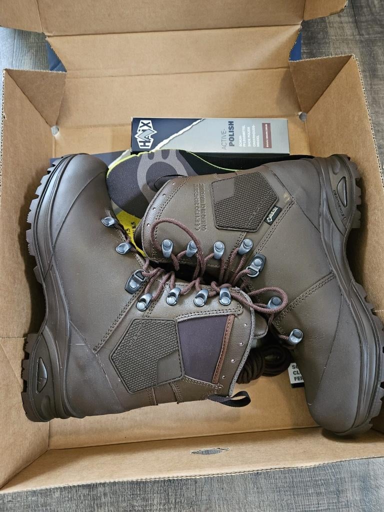 Bruine kisten maat 255M =40, Ophalen, Landmacht, Nederland, Kleding of Schoenen