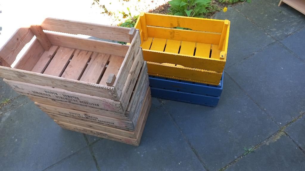 fruitkisten, Ophalen, Minder dan 50 cm, Gebruikt, 200 cm of meer