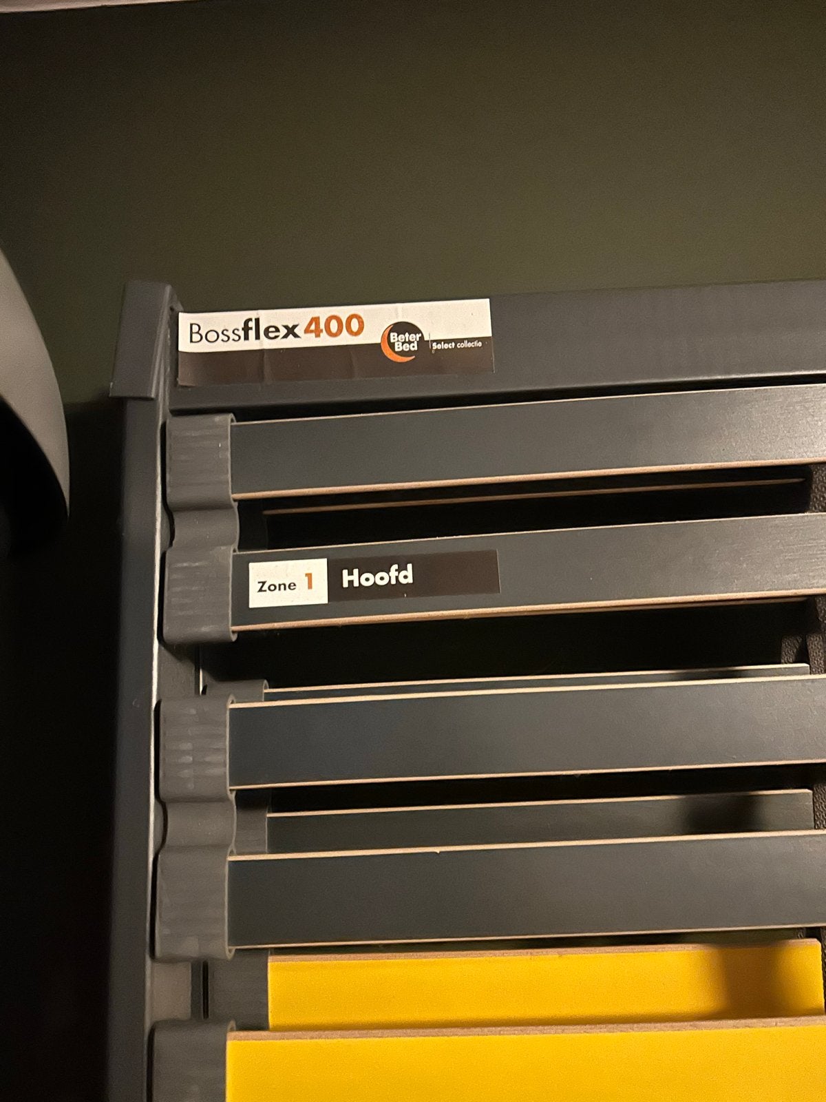 2x Bossflex 400 lattenbodem - verstelbaar, Ophalen, Gebruikt, Tweepersoons, Overige maten