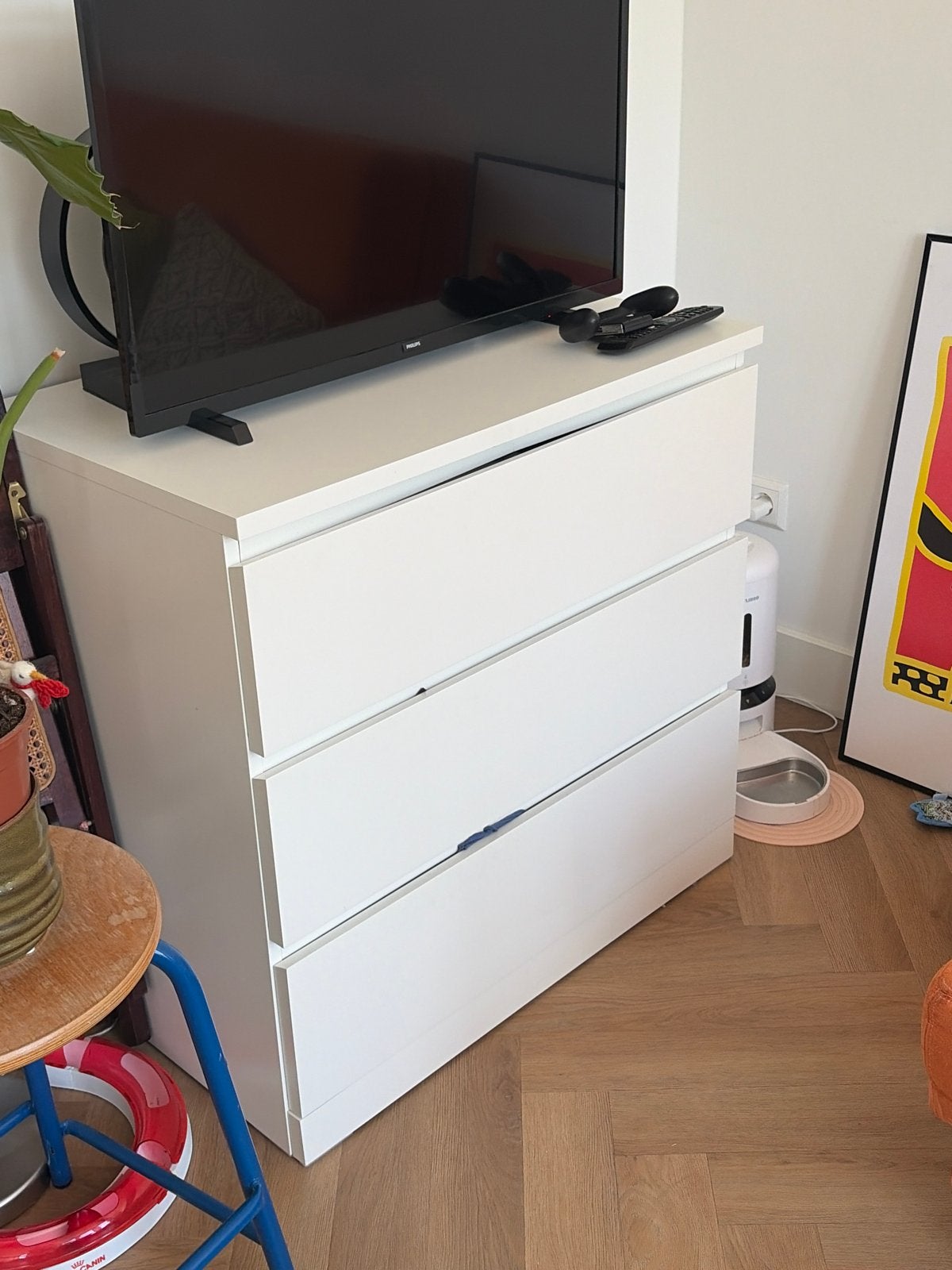 Ikea Malm Cabinet, Ophalen, Gebruikt, 100 tot 150 cm, 50 tot 100 cm