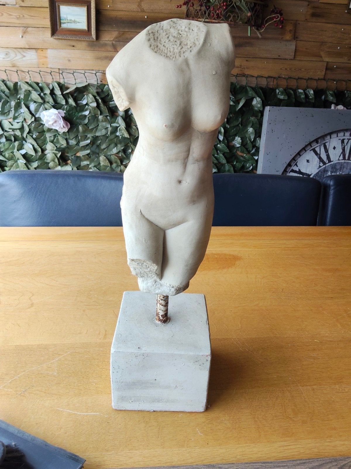 Borstbeeld, Ophalen