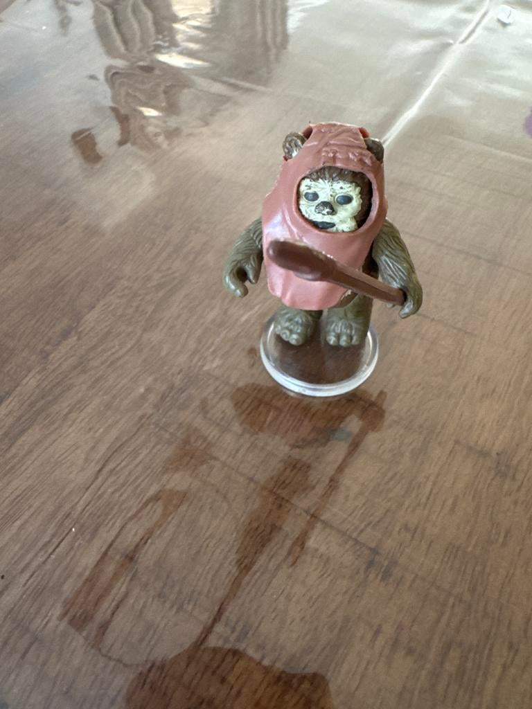 Vintage Star Wars Ewok Wicket actiefiguur 1984, Ophalen of Verzenden, Gebruikt