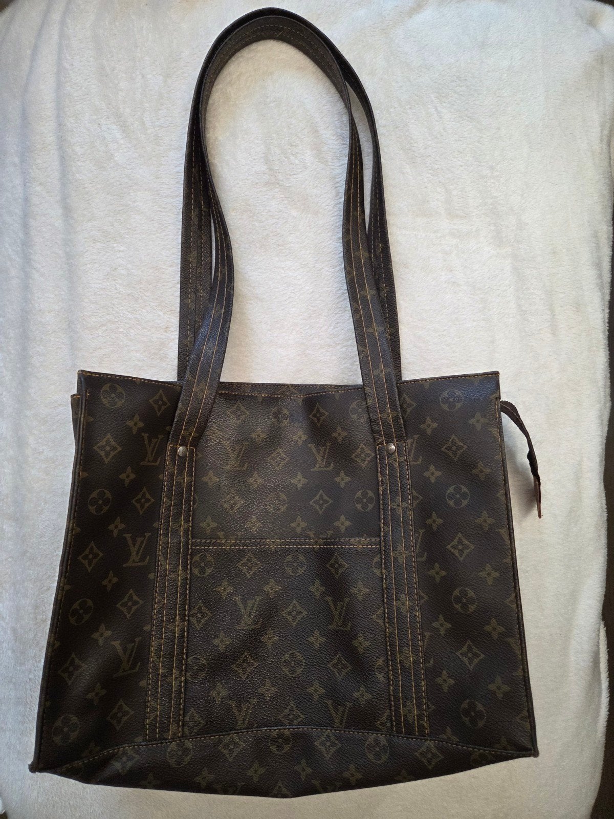 Vintage Louis Vuitton Shopper Tas - Groot Formaat, Sieraden, Tassen en Uiterlijk, Tassen | Damestassen, Ophalen of Verzenden, Gebruikt