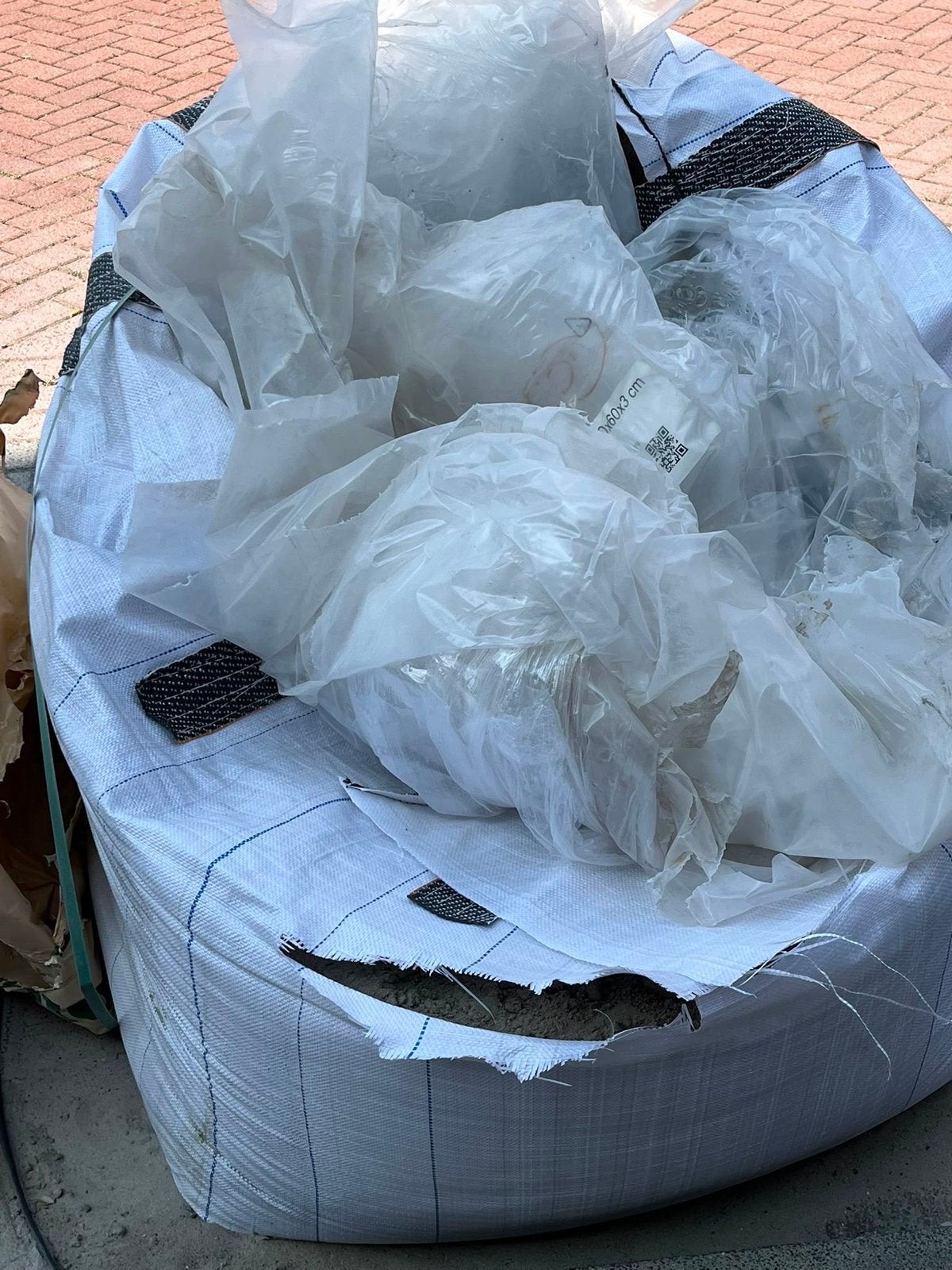 Ophoogzand in big bag - Ideaal voor funderingen en ophogen, Ophalen, Gebruikt, Ophoogzand