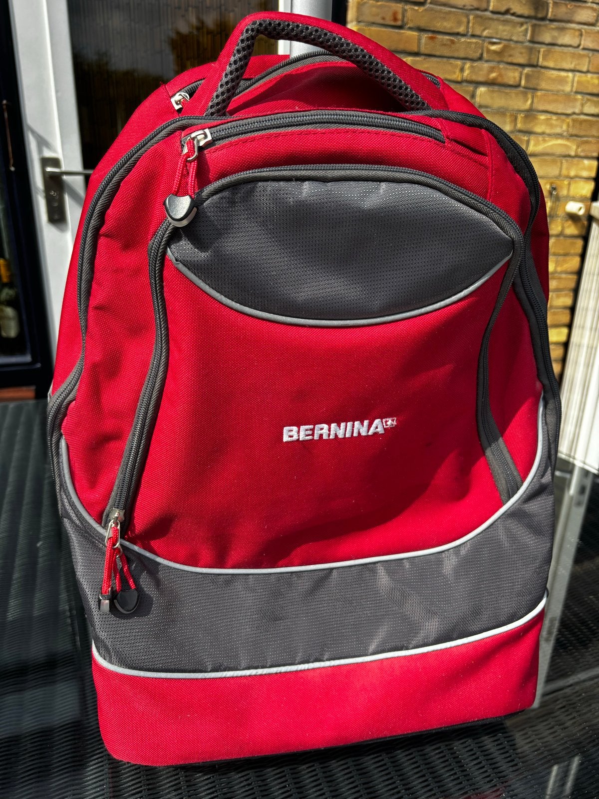 BERNINA rode rugzak op wielen, Ophalen of Verzenden, Gebruikt, Toebehoren, Bernina