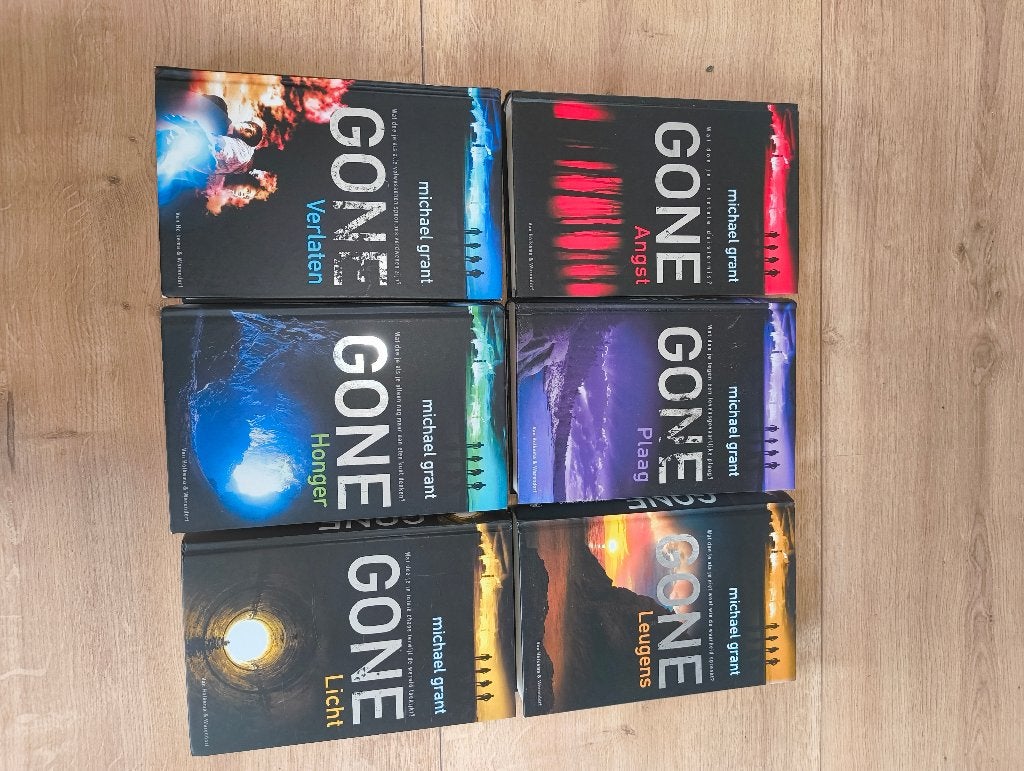 Gone hardcover compleet, Ophalen of Verzenden, Gelezen, Michael Grant