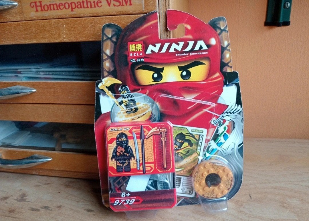 Nieuw bela bootleg chinese ninja swordsman vintage 9739, Ophalen of Verzenden, Nieuw